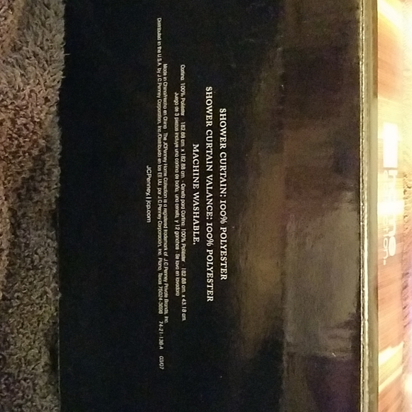 3 Piece Shower Curtain Set - Picture 5 of 5